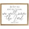 Religious Wall Art Decor, Joshua 24:15 As for Me and My House (11.75 x 15 Inch)